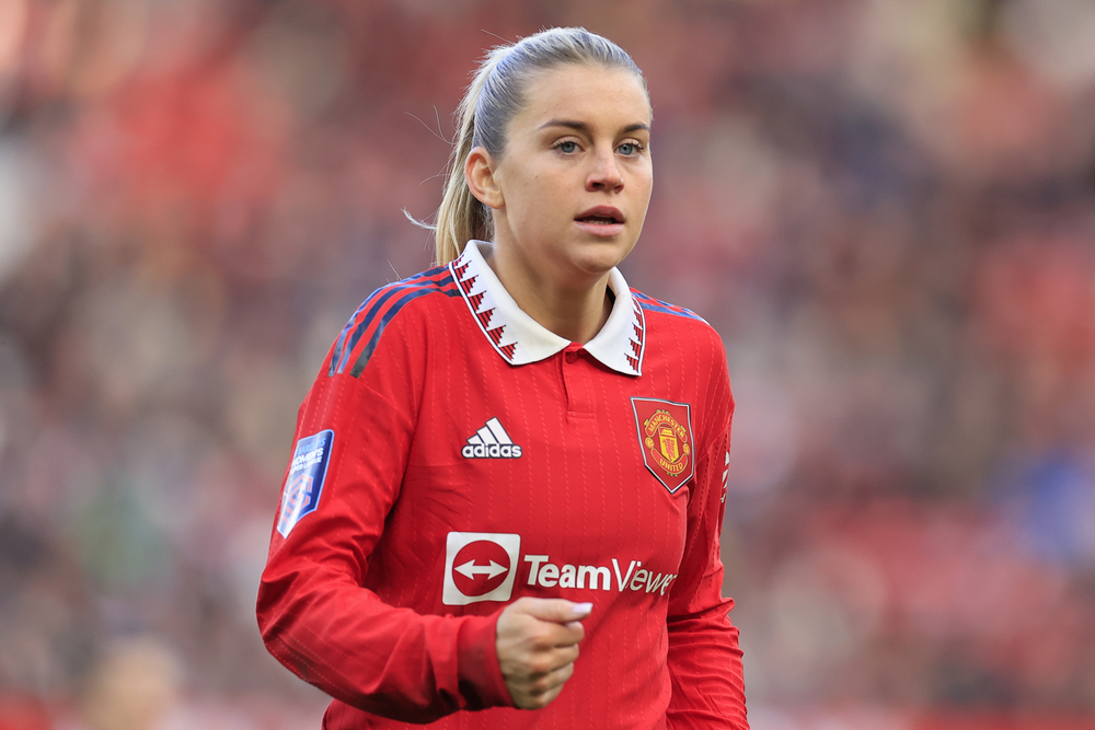 Alessia Russo #23 von Manchester United - Topspielerin bei England (Photo by Conor Molloy/News Images)