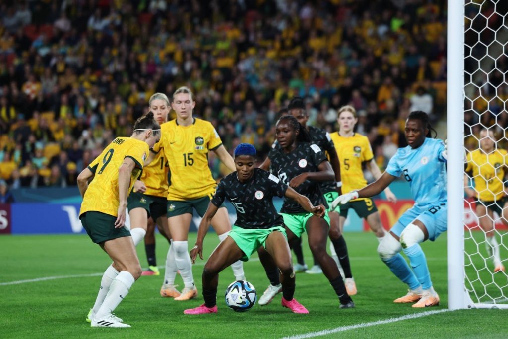 Nigeria gewinnt mit 3:2 gegen Australien am 2.WM.Spieltag! Photo by Isabel Infantes/Shutterstock 14021686fh 