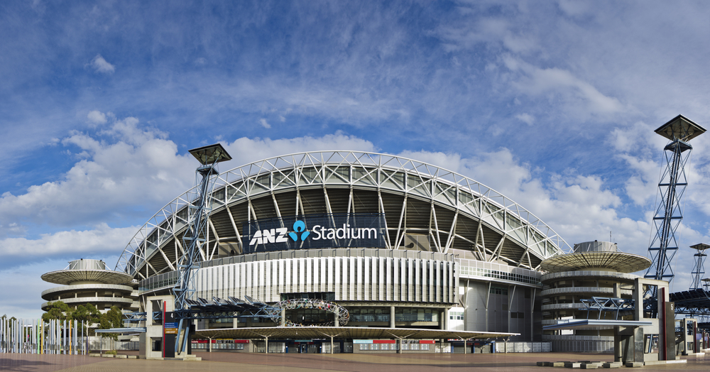 ANZ Stadium at Sydney Olympic Park