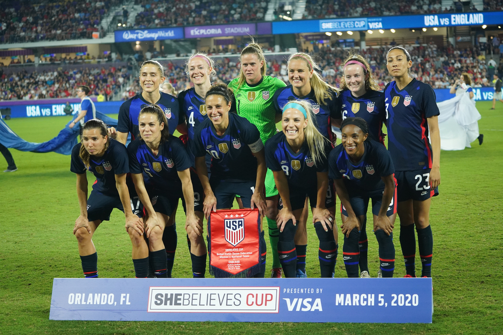 Spiel USA gegen England während des SheBelieves Cup 2020 im Exploria Stadium in Orlando Florida am Donnerstag, den 5. März 2020. Bildnachweis: Marty Jean-Louis